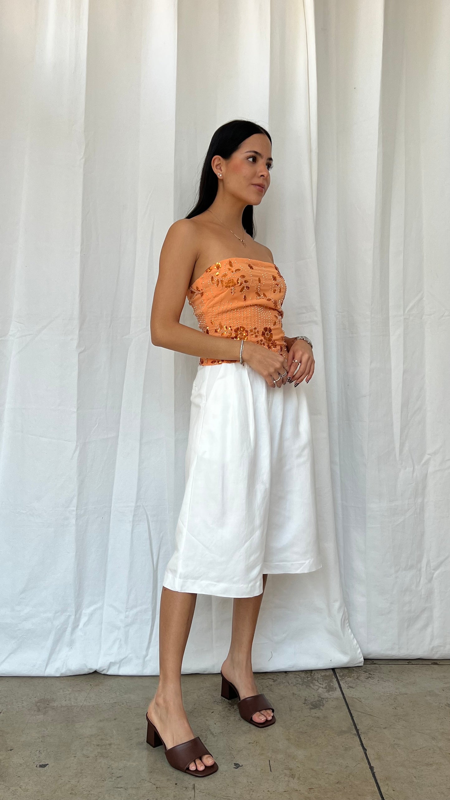 Top naranja