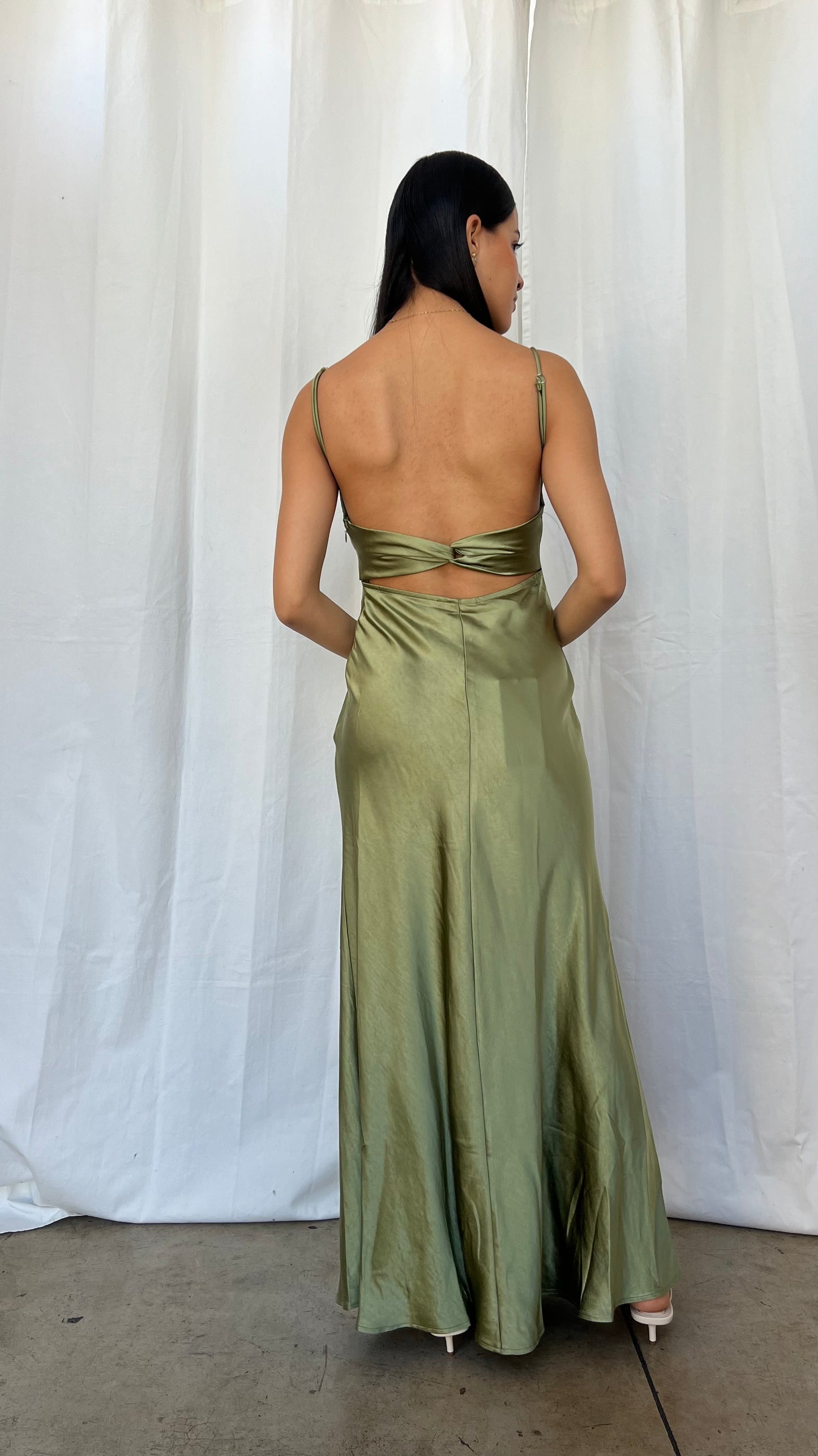 Vestido olive