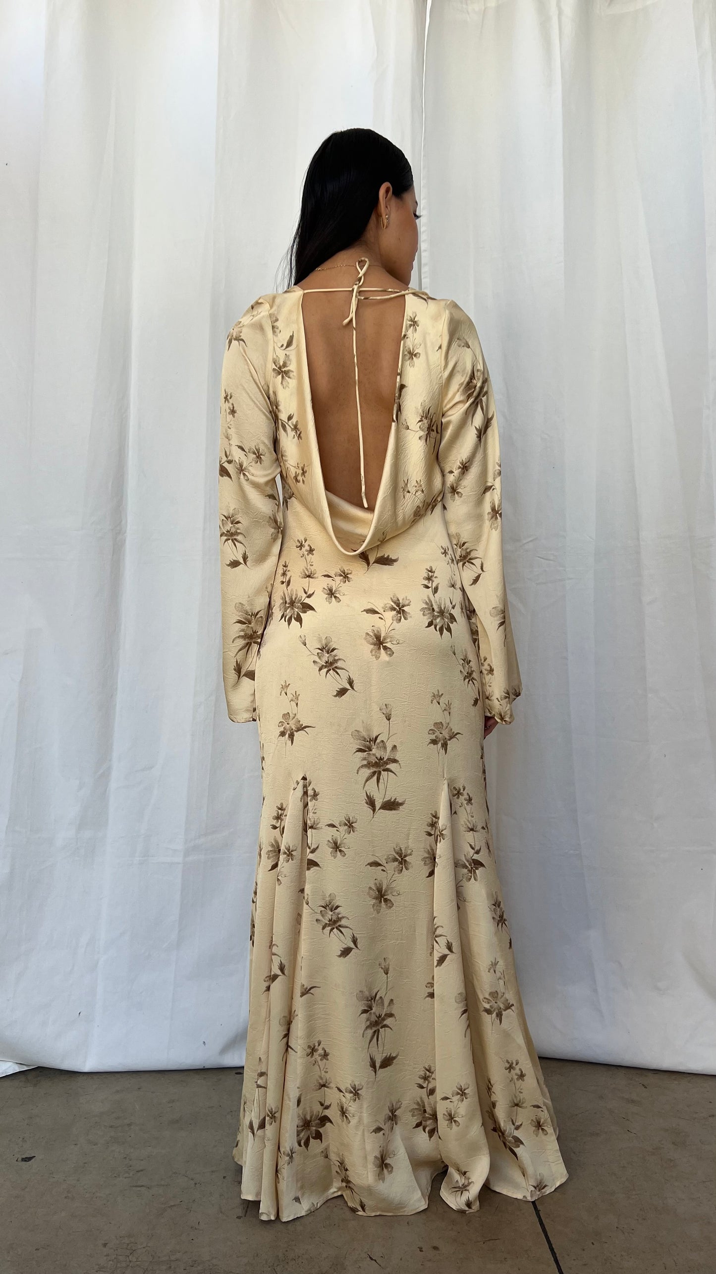 Vestido butter escote