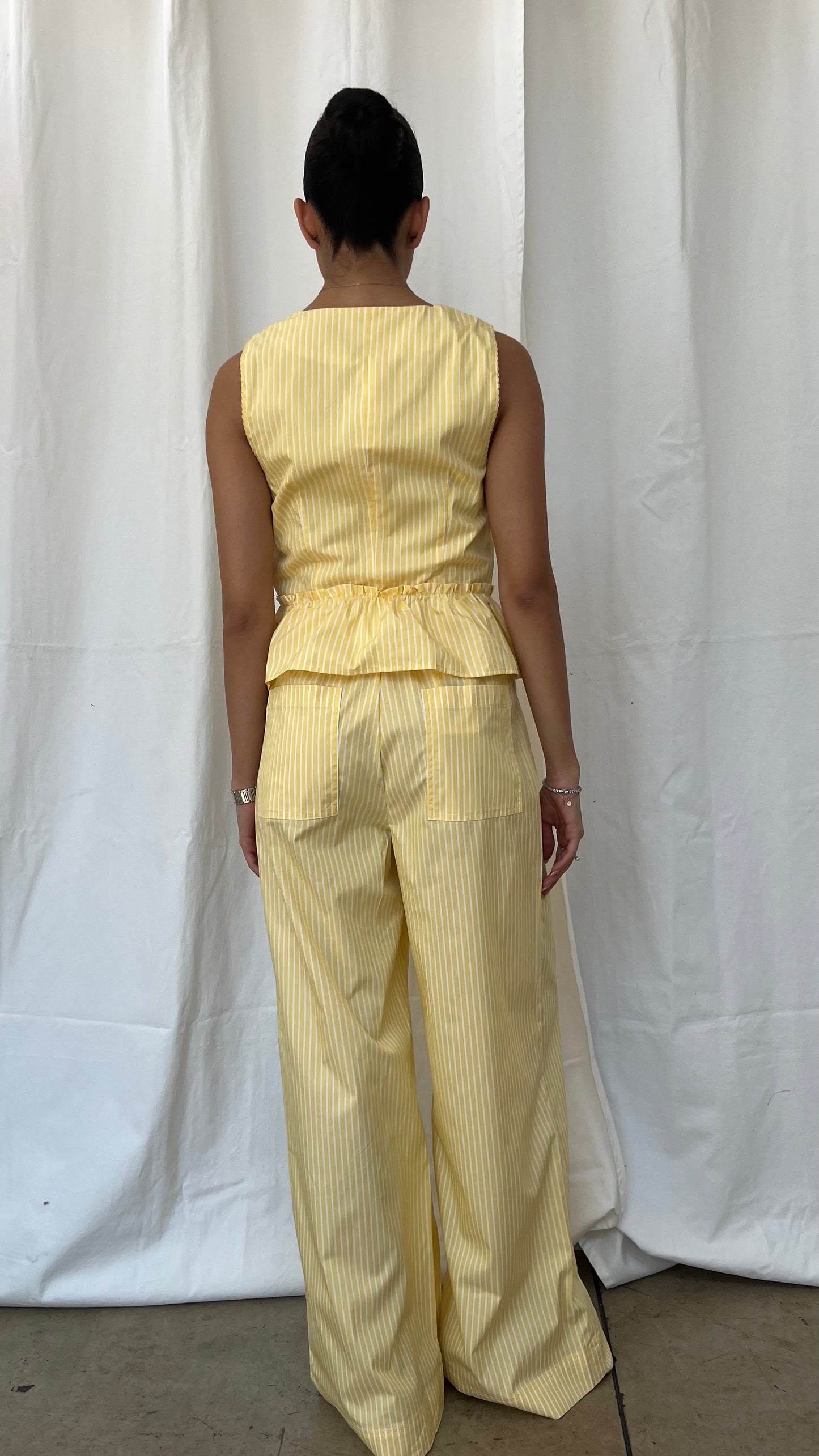 Set rayas yellow