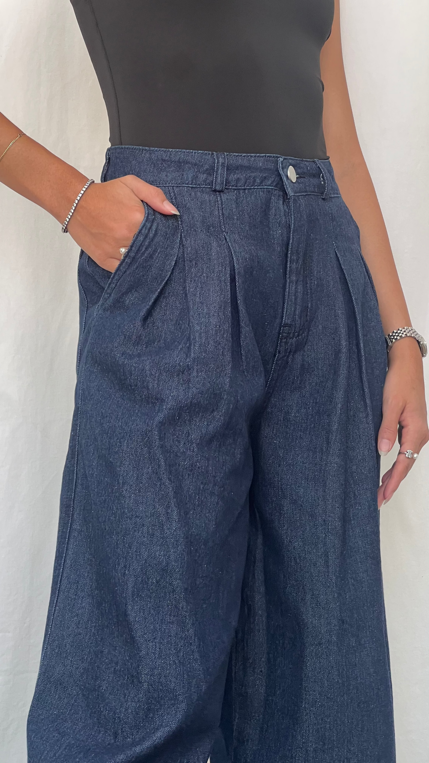 Jeans wide leg