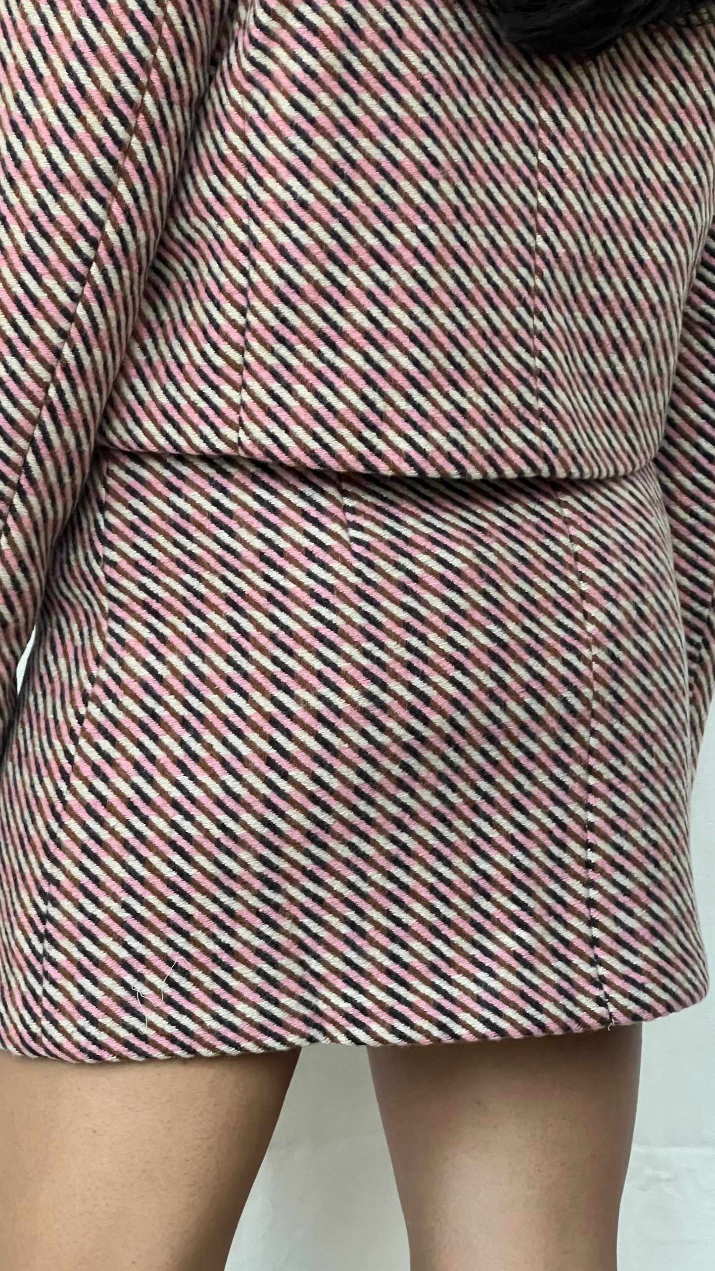 Mini Falda tweed a cuadros
