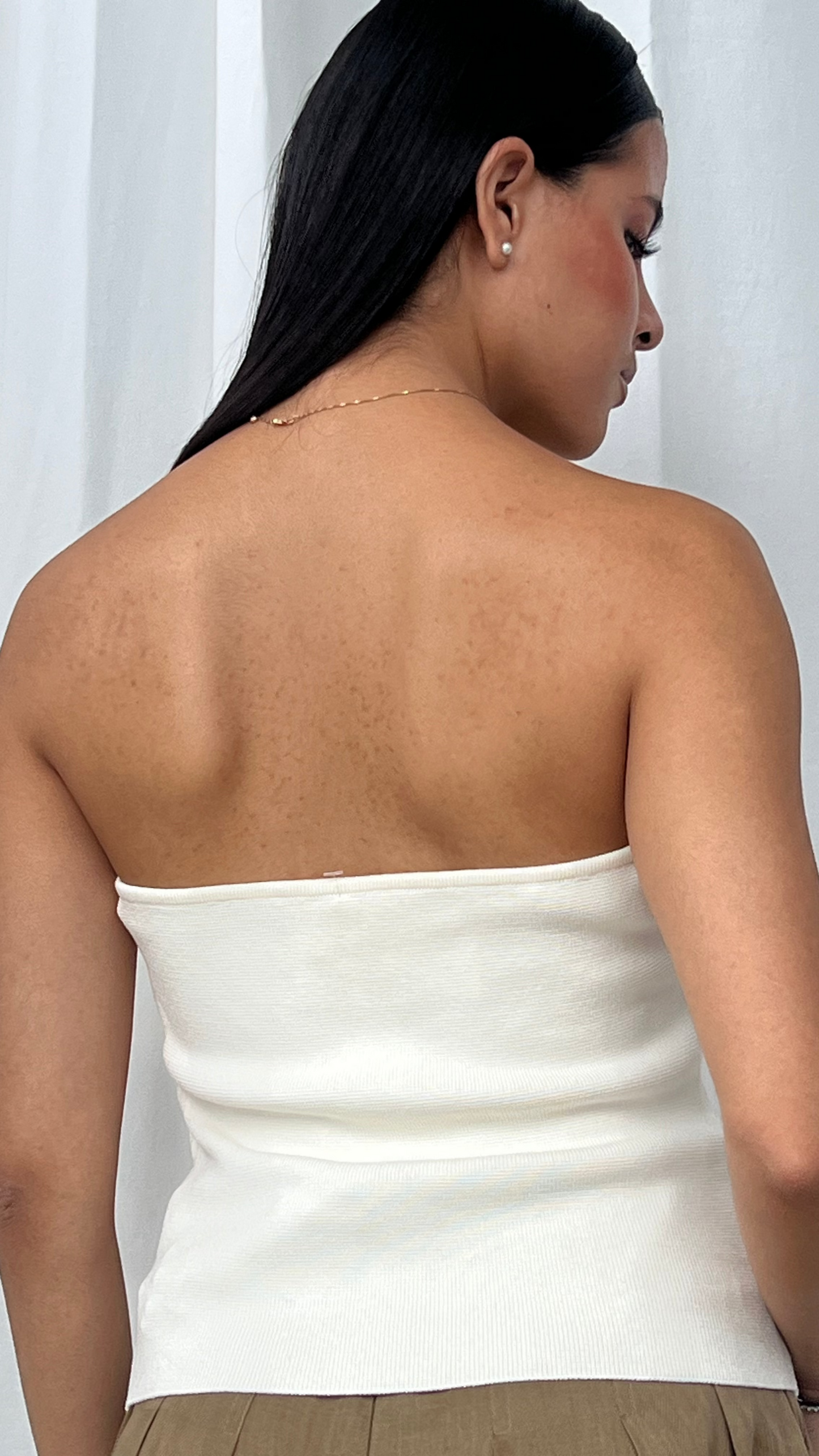 Top off Shoulders Blanco