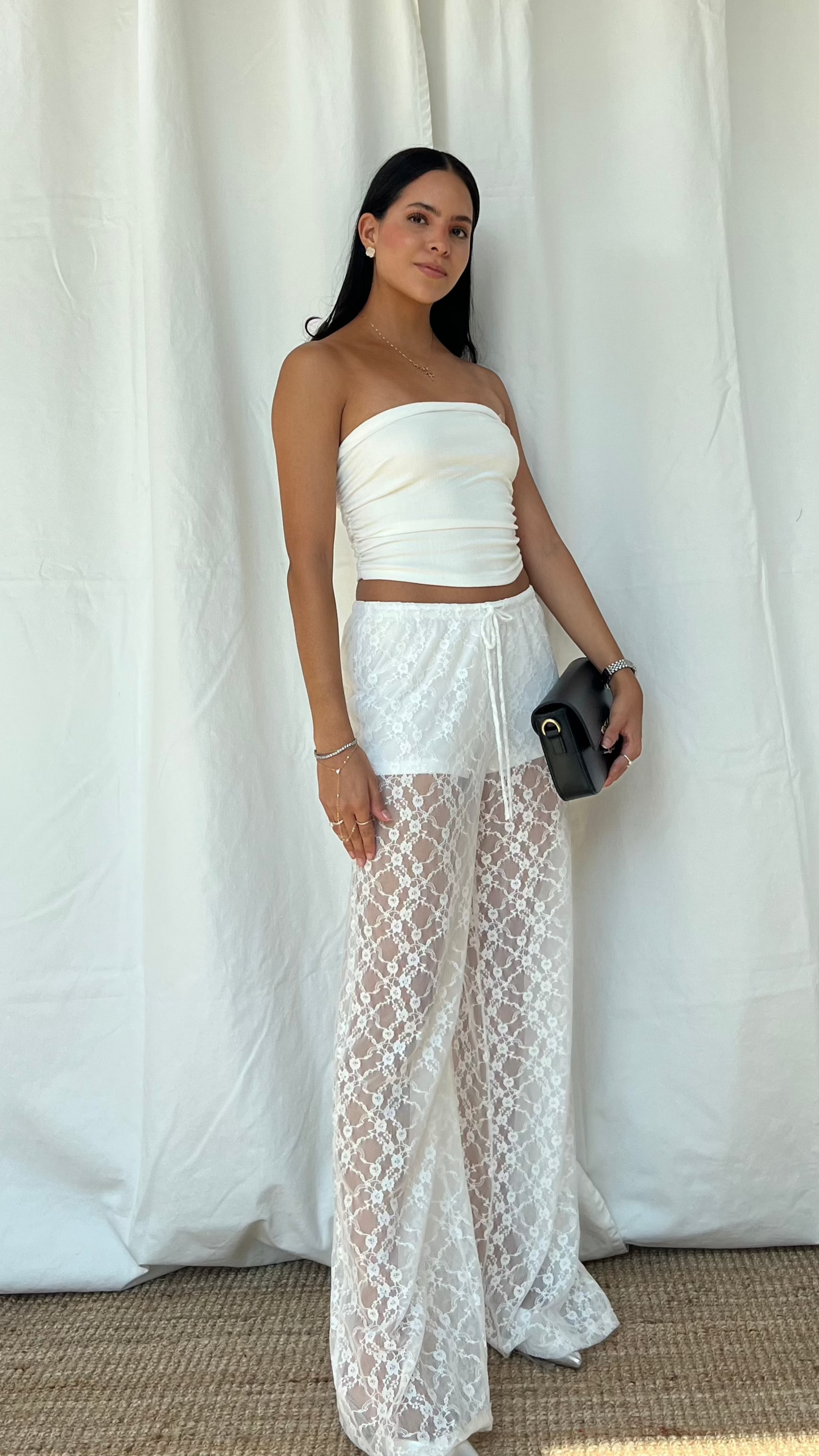 Top strapless corto