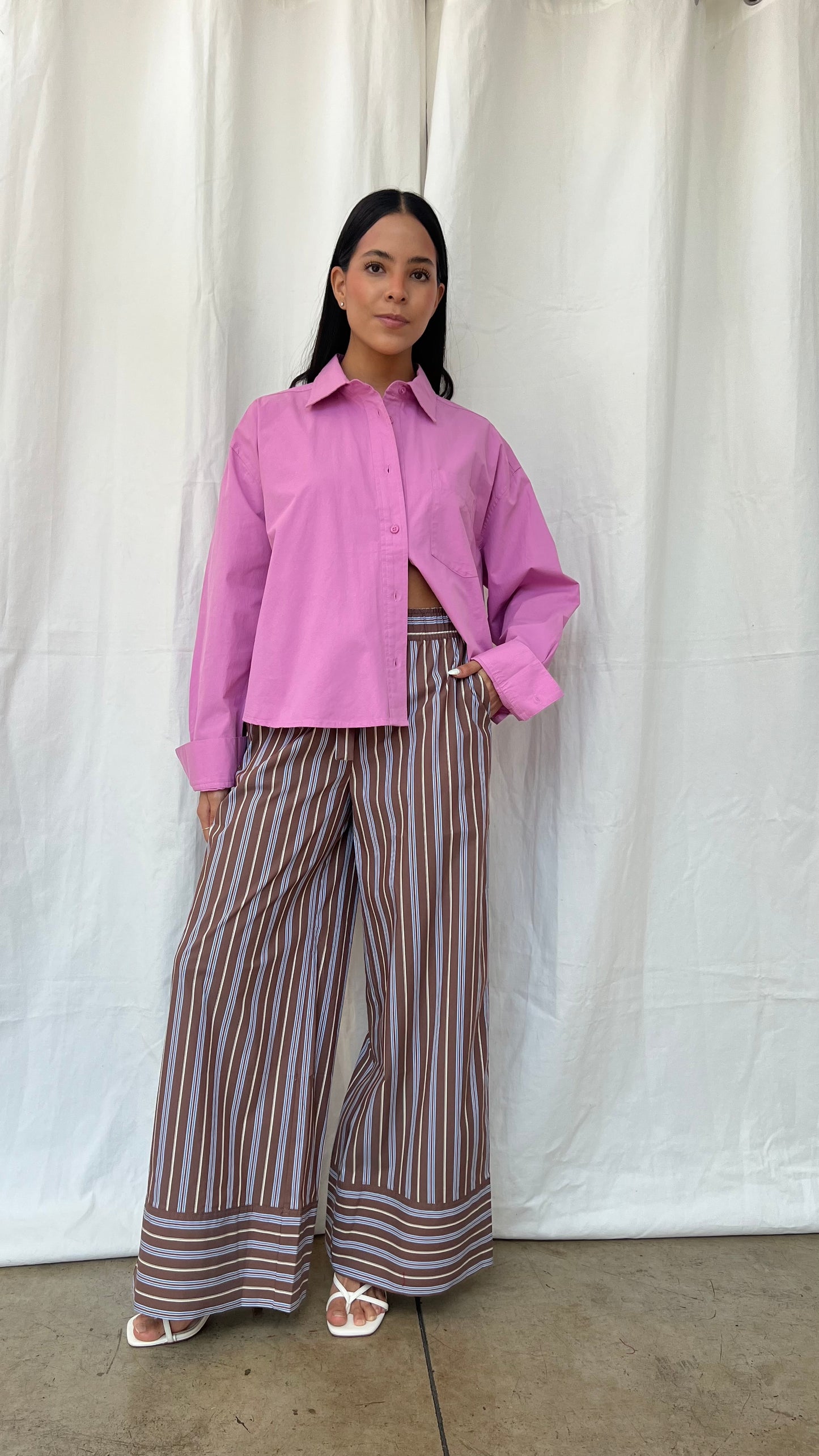Blusa rosa Frnch