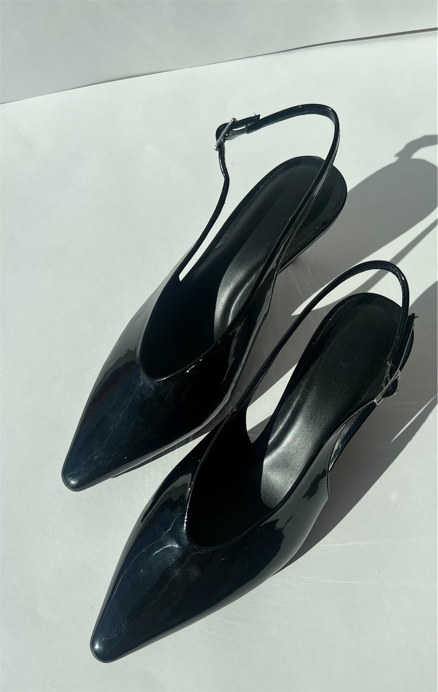 Tacones en punta