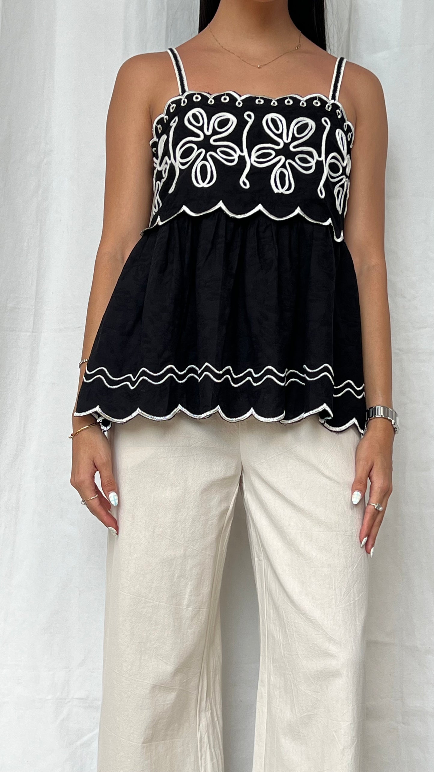 Blusa bordada