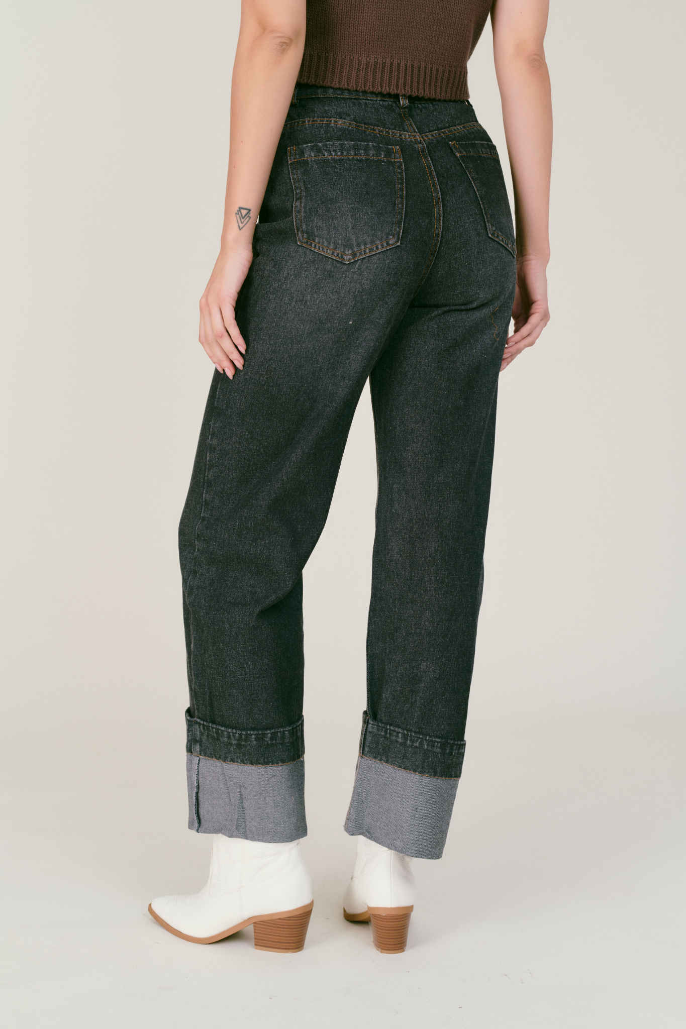 PANTALON MEZCLILLA OSCURO