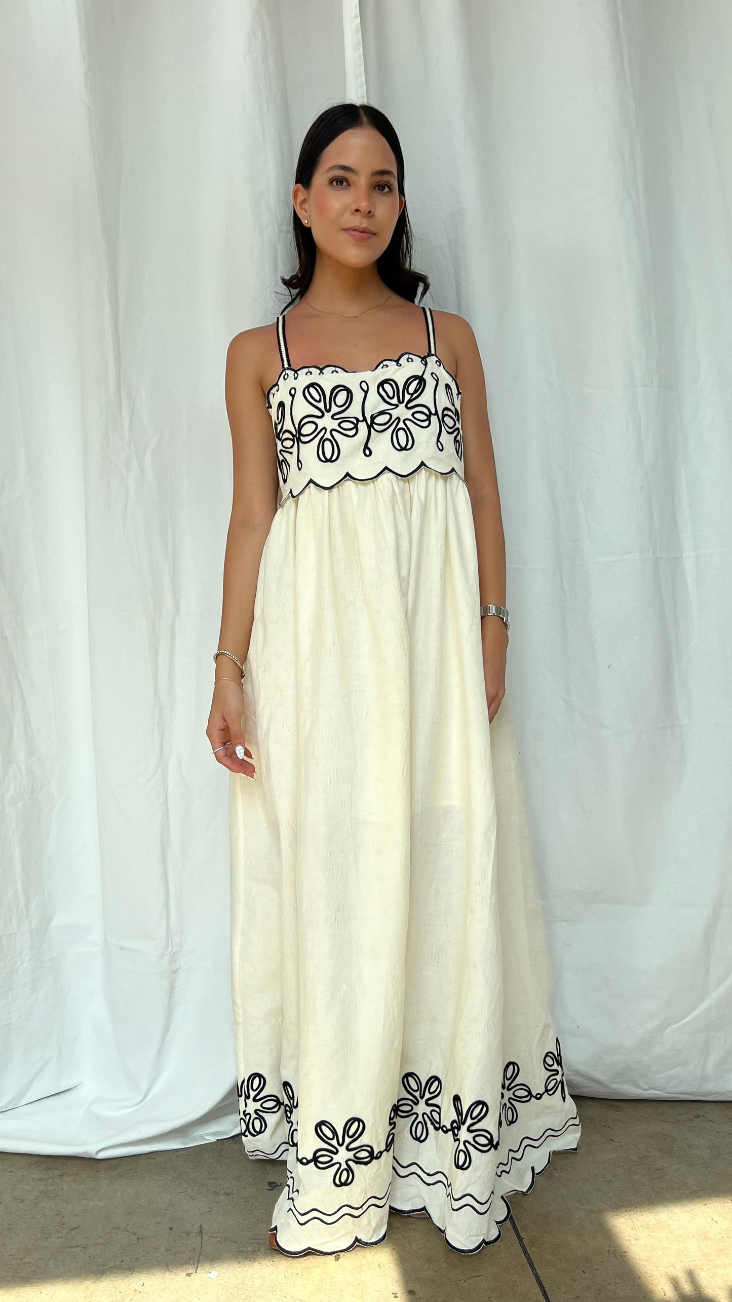 Vestido bordado