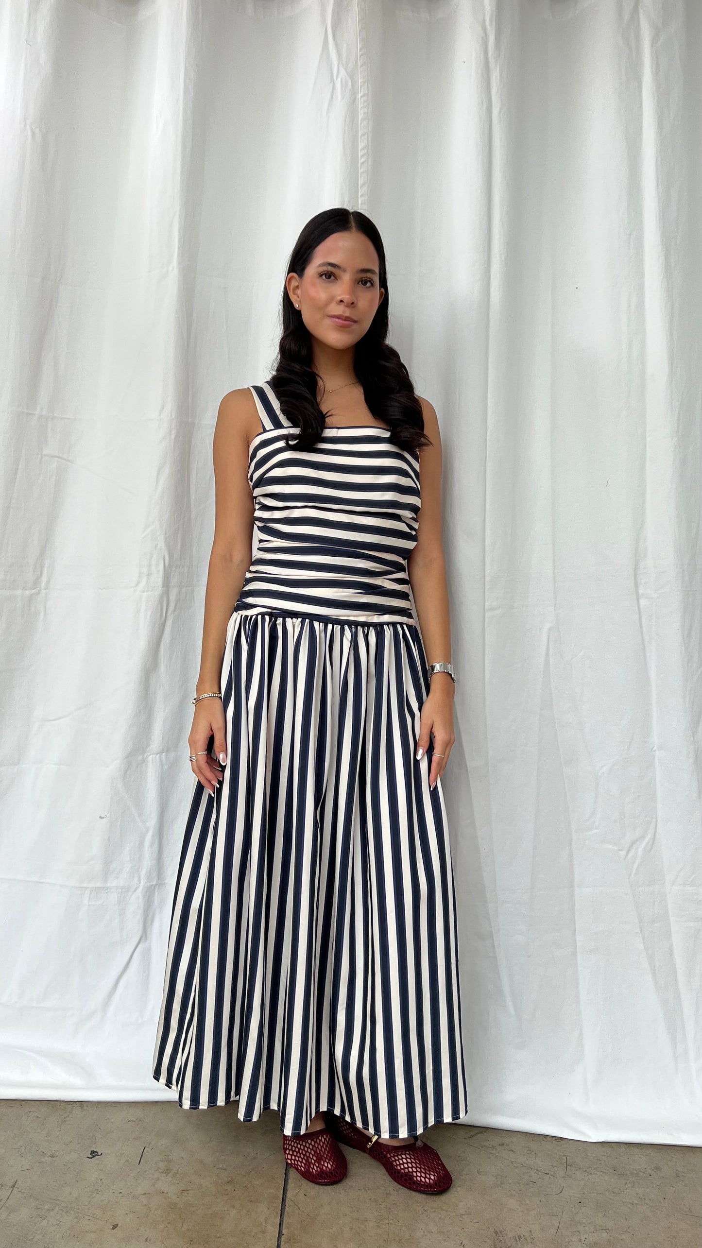 Vestido líneas