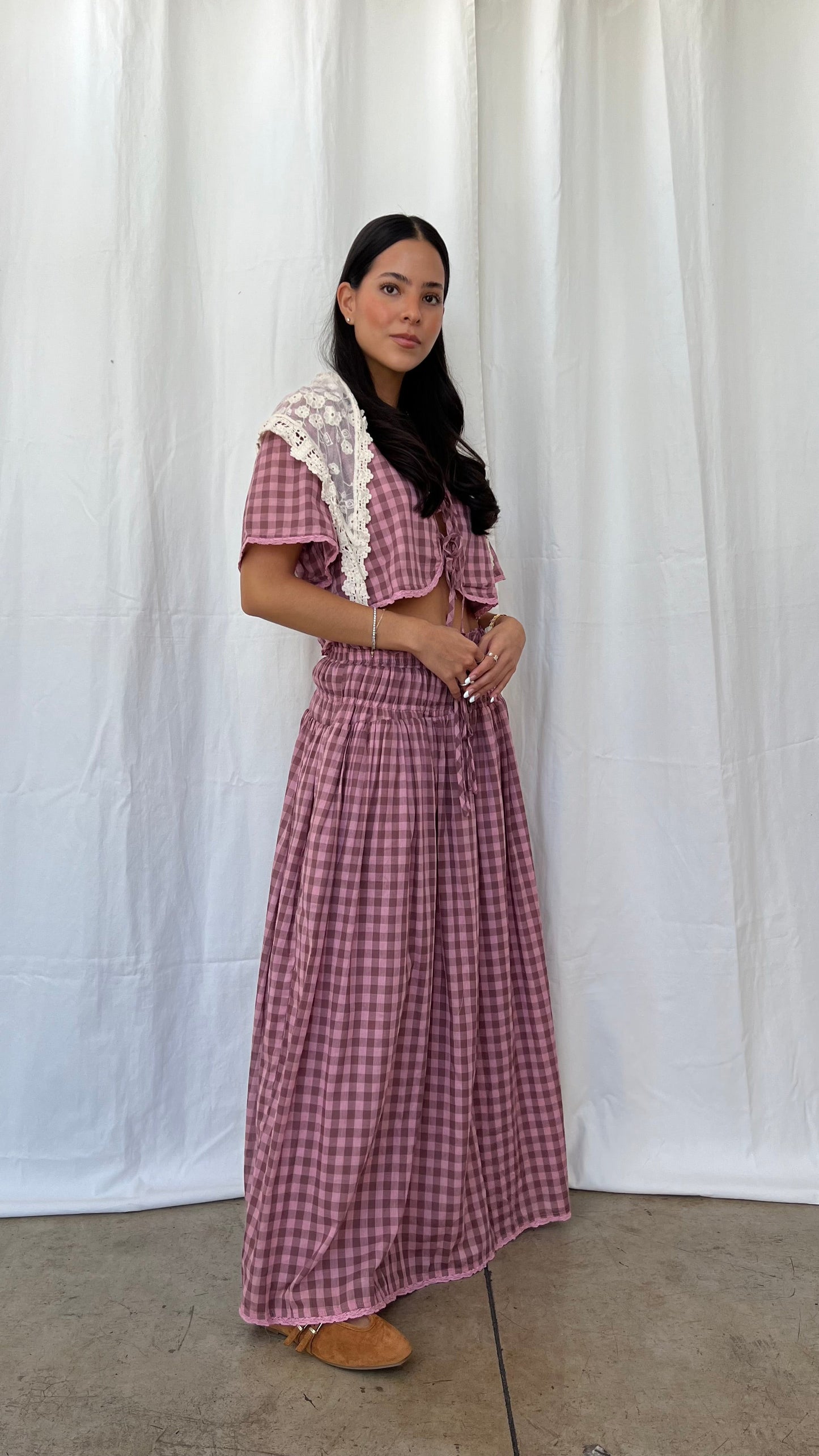 Set cuadros lila