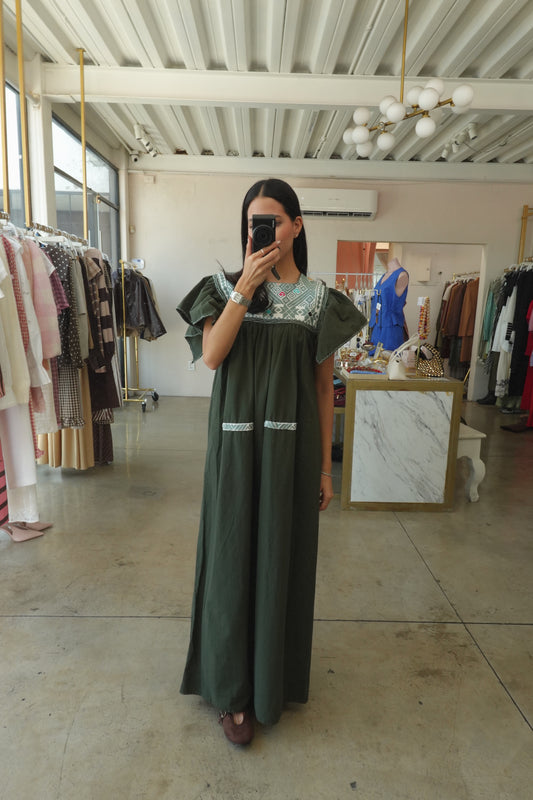 Vestido san Andrés mexicano