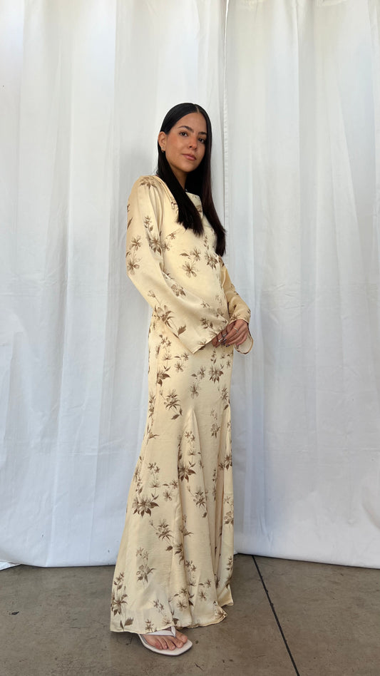 Vestido butter escote