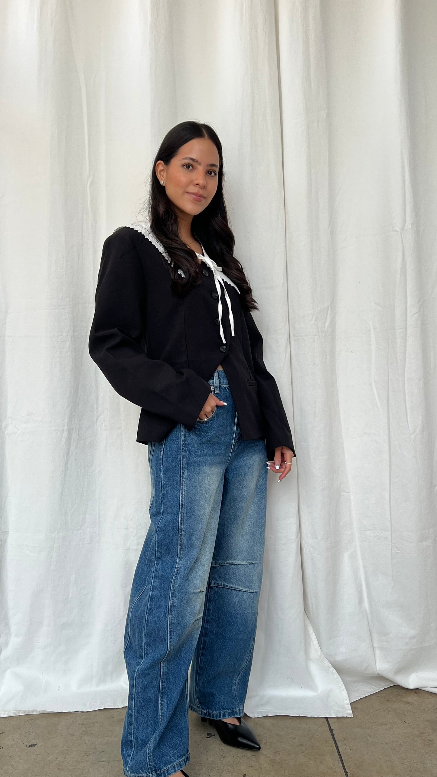 Blazer con cuello
