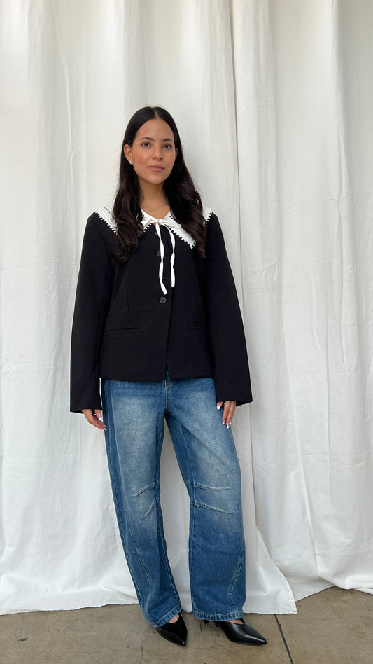 Blazer con cuello