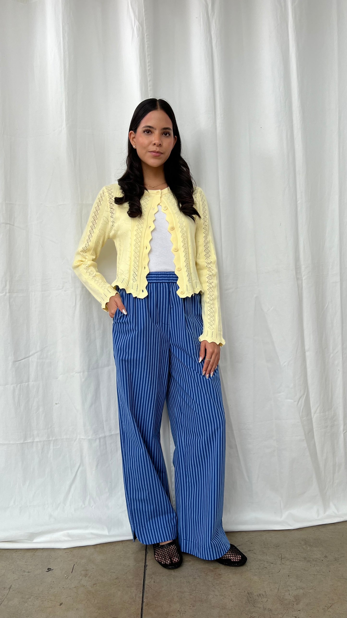FRNCH pantalón azul
