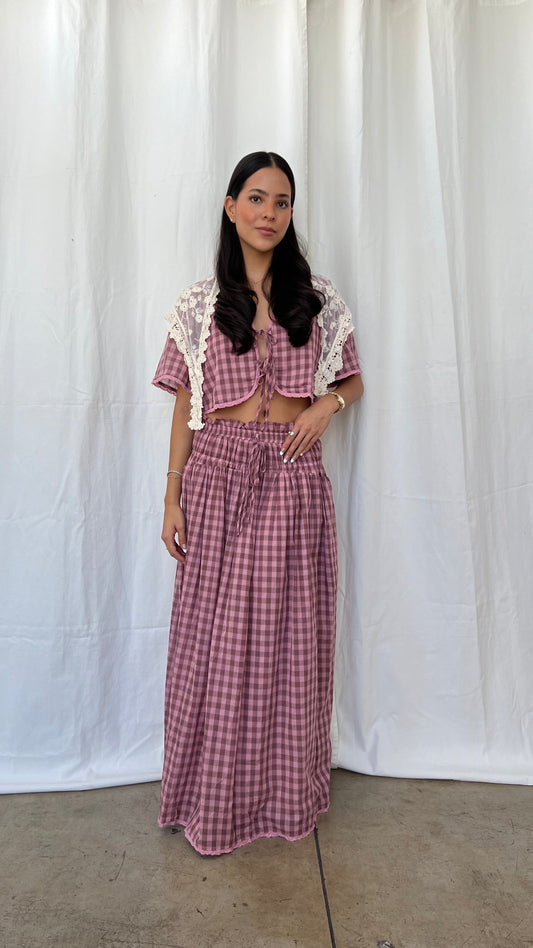 Set cuadros lila
