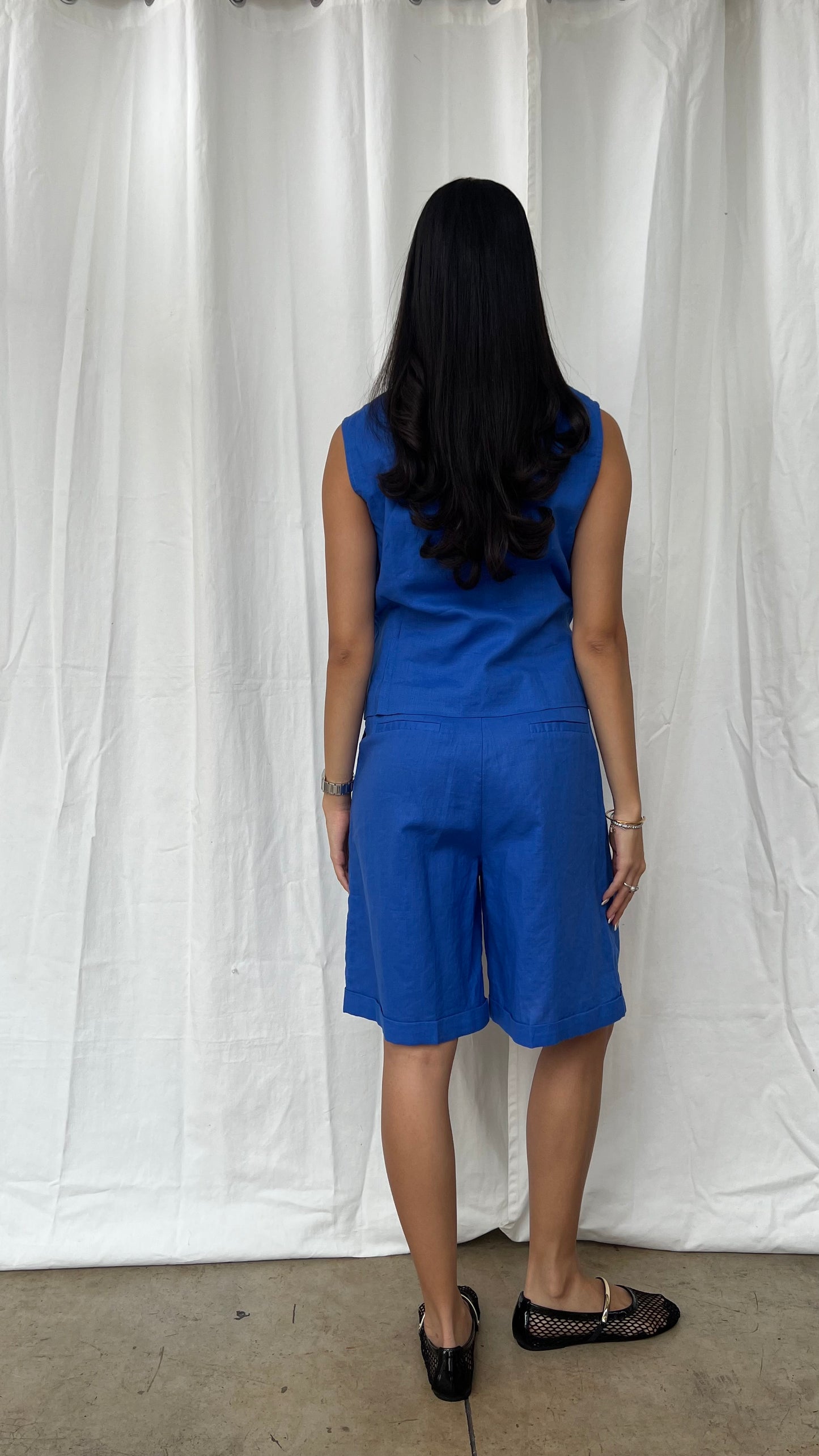 Frnch chaleco azul