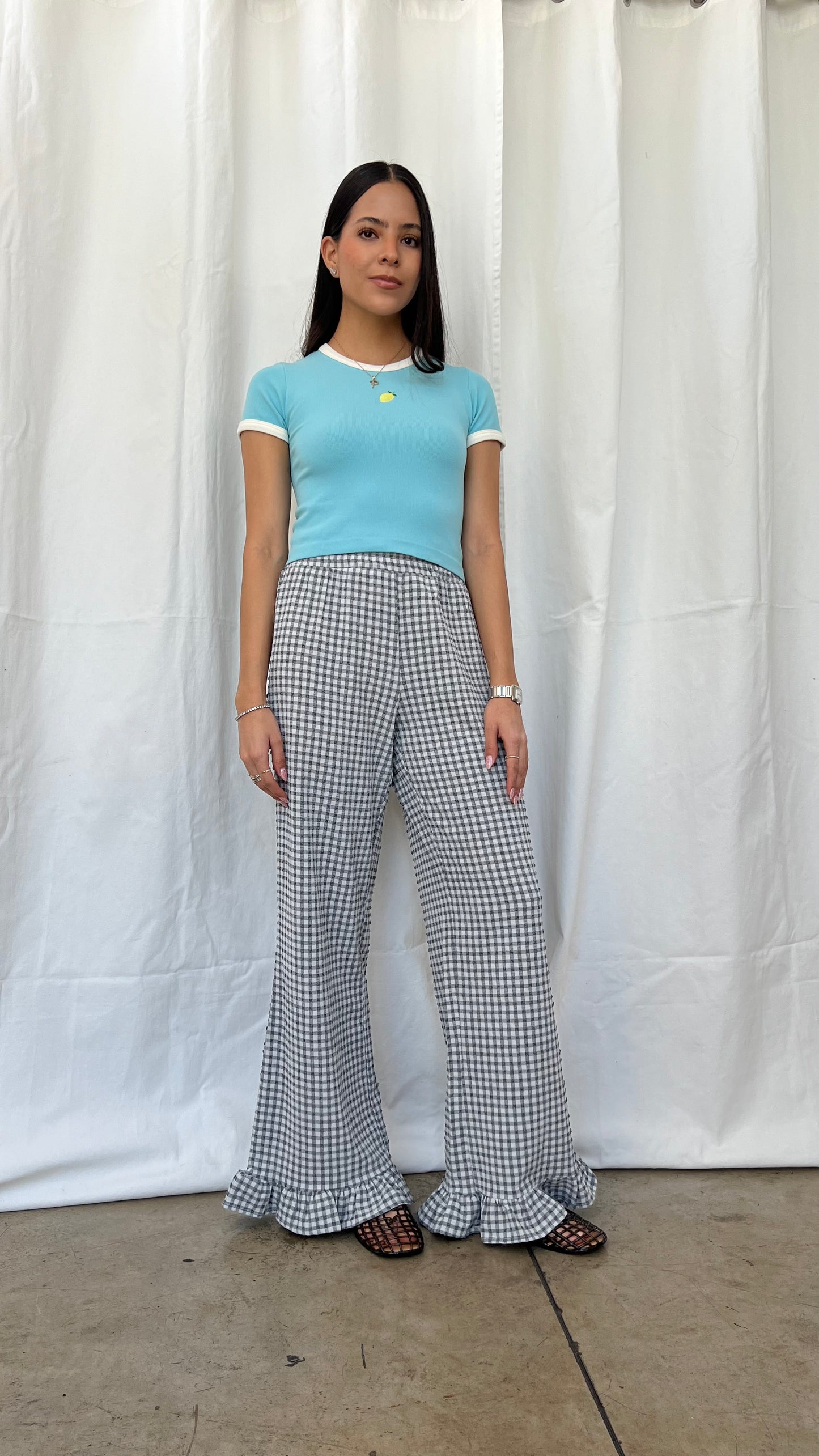 Vichy pant