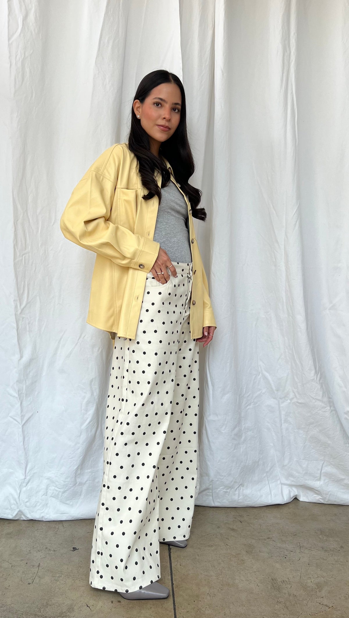 FRNCH camisa mantequilla