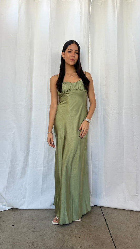 Vestido olive