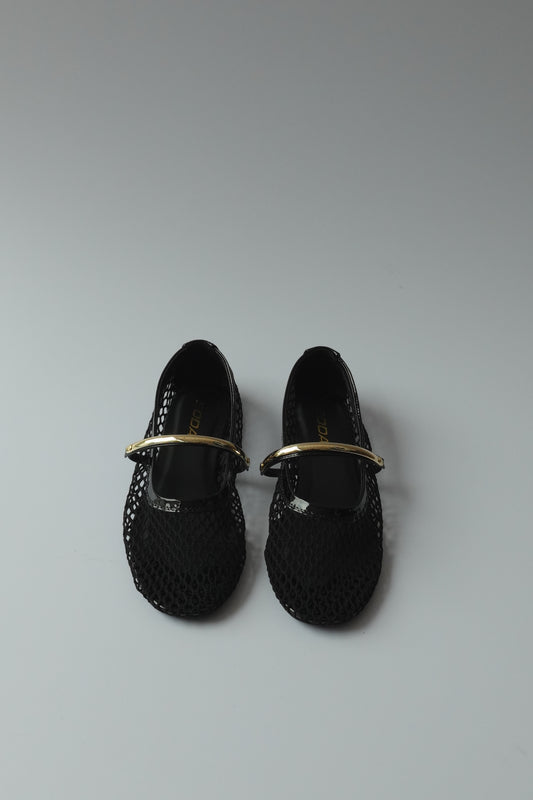 Flat mesh negro