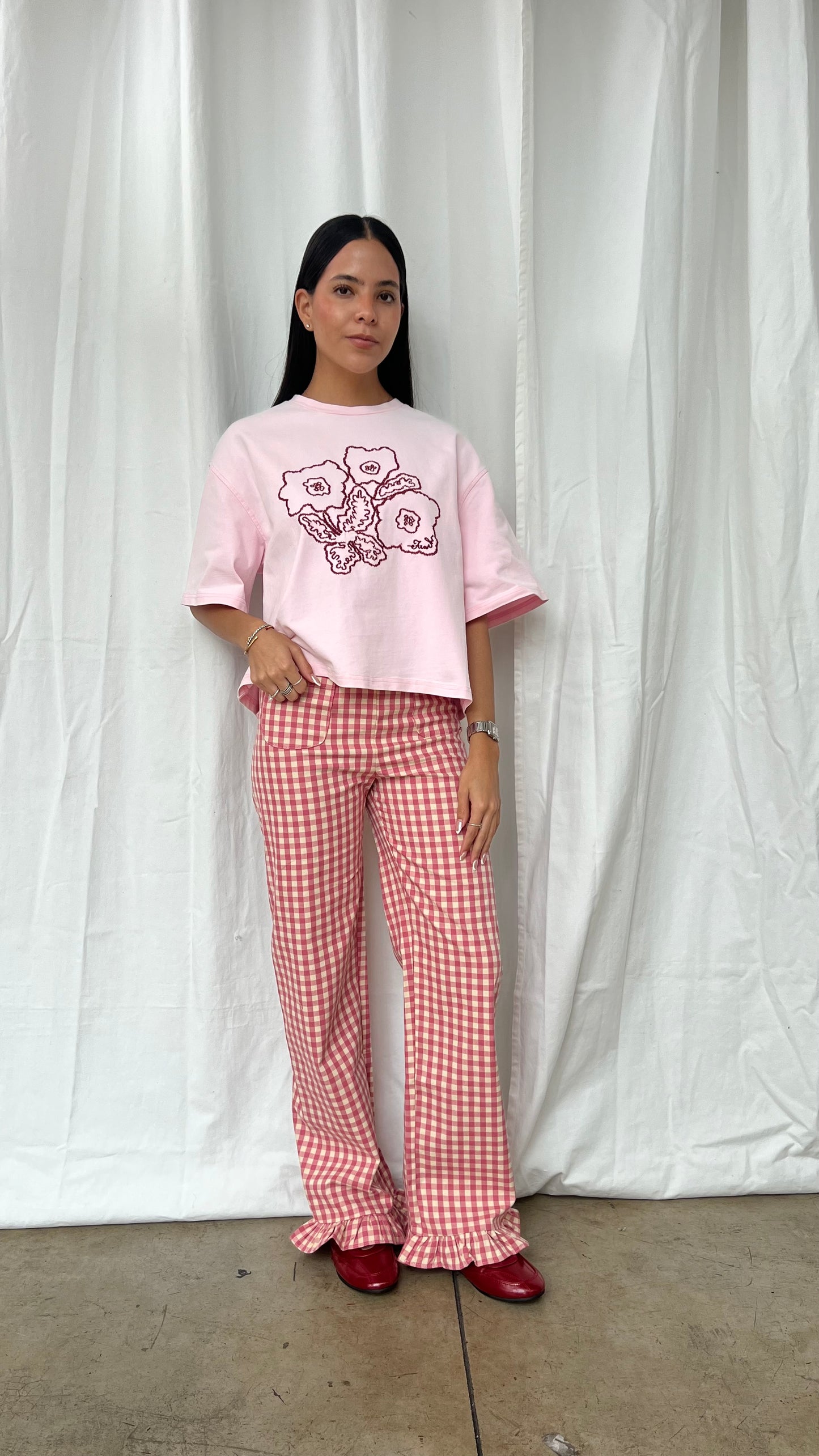 FRNCH TSHIRT ROSE