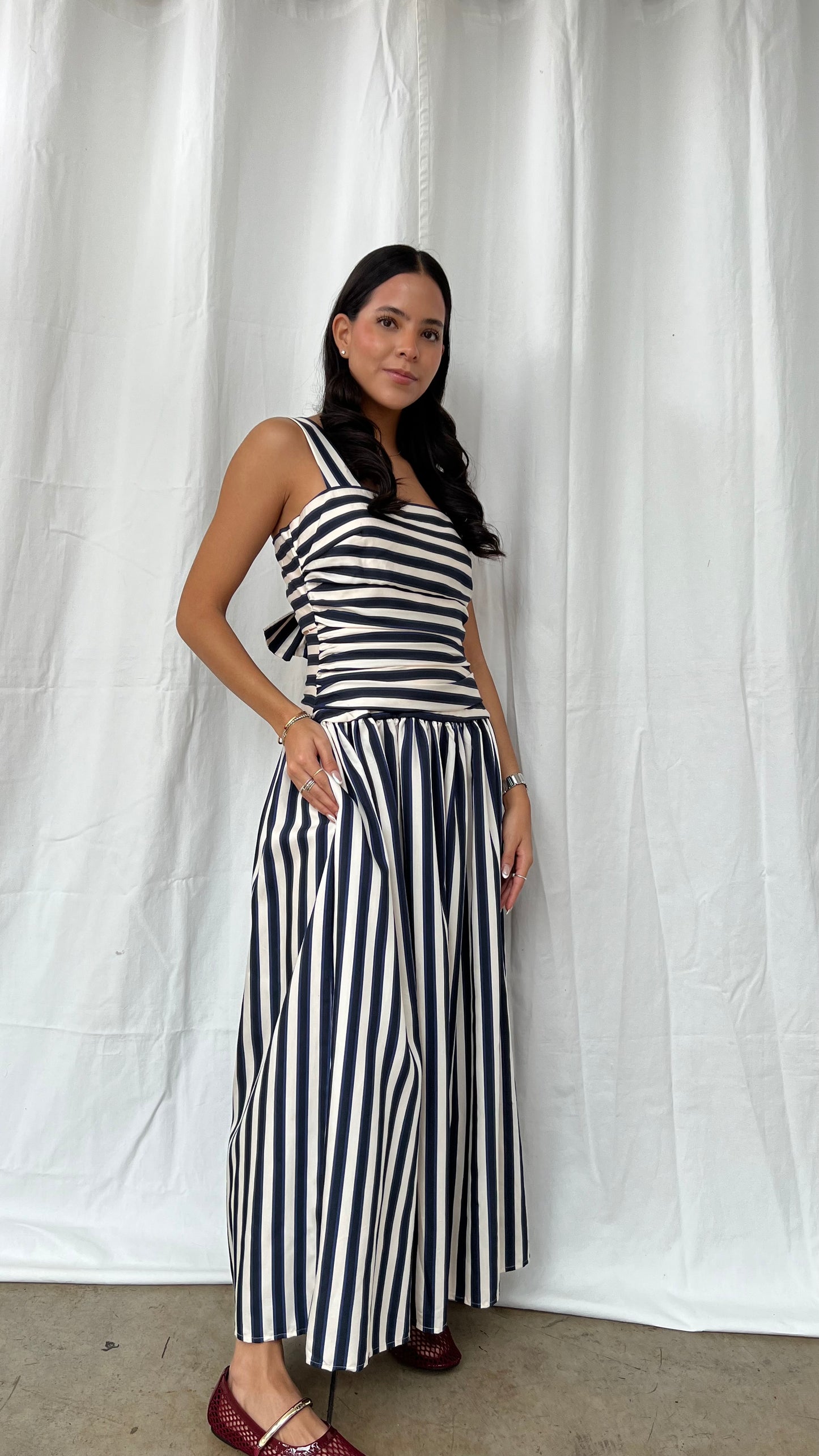 Vestido líneas