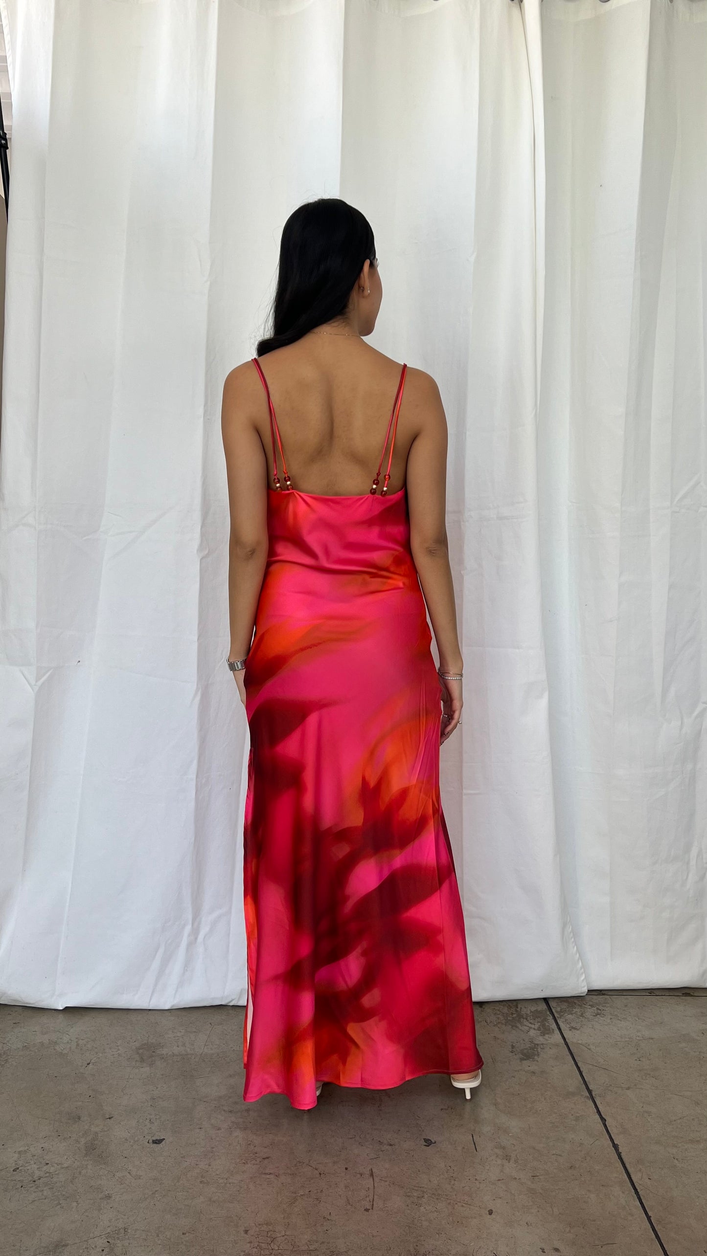 Vestido satin