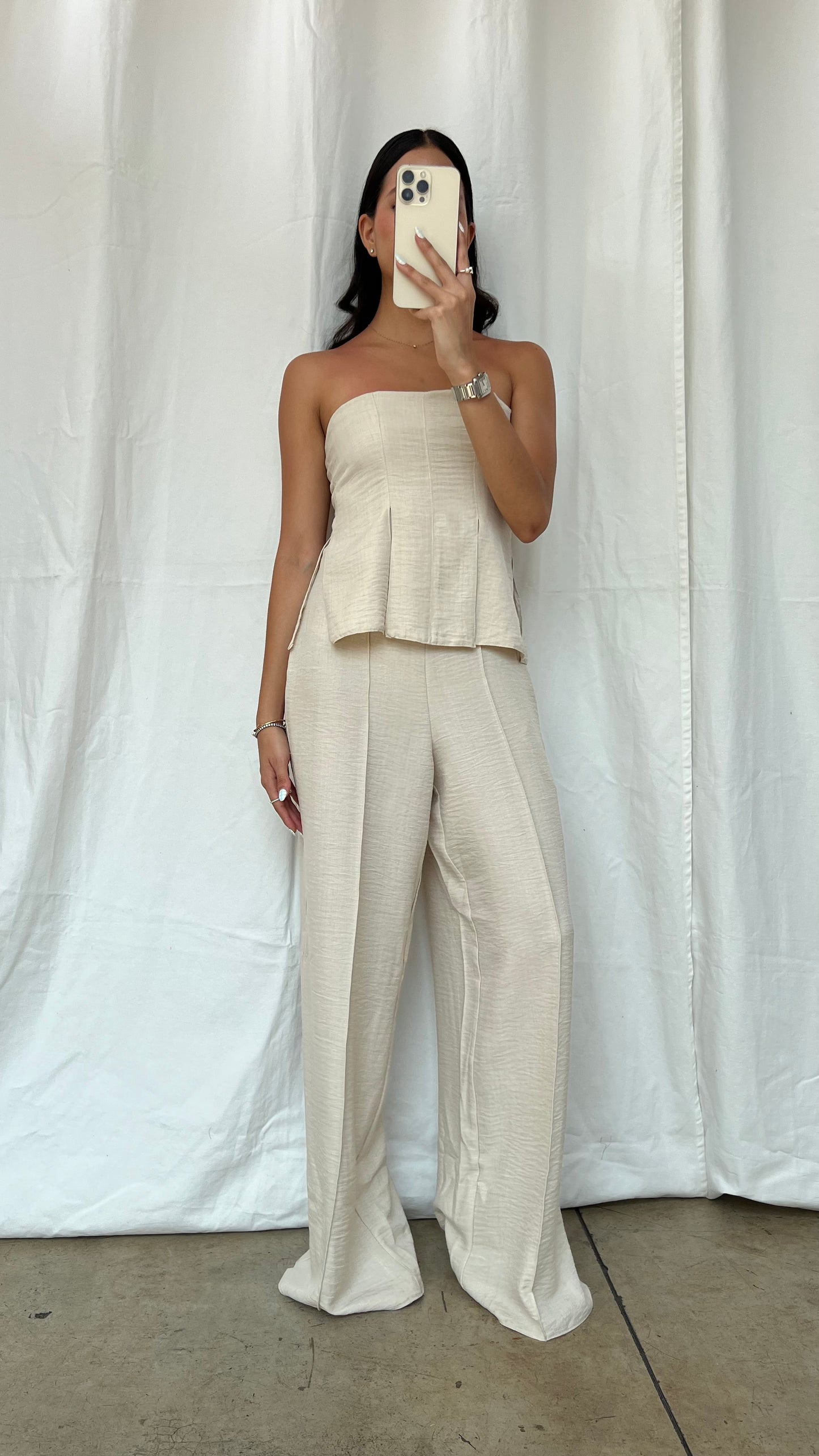 Jumpsuit crema