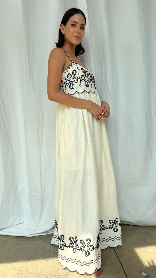 Vestido bordado