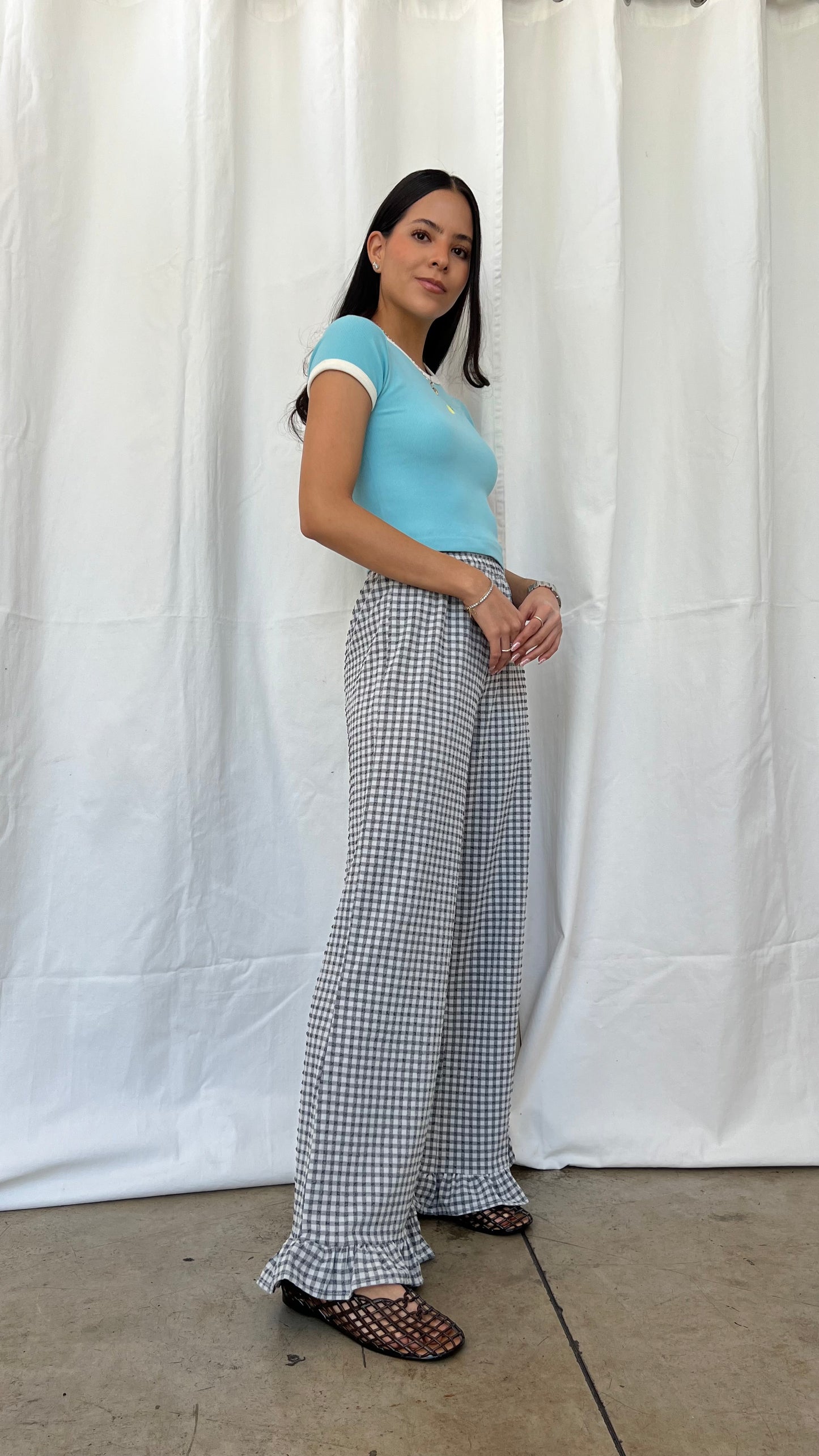 Vichy pant
