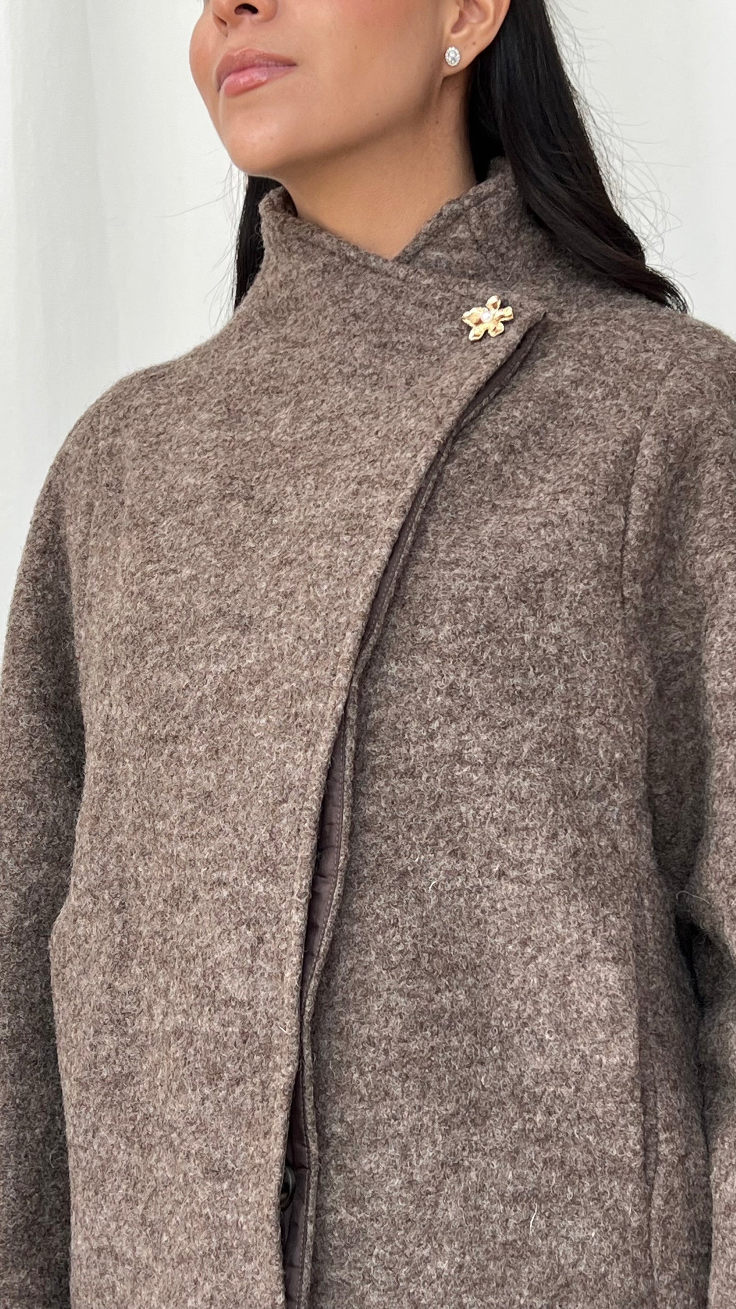 Chaqueta café