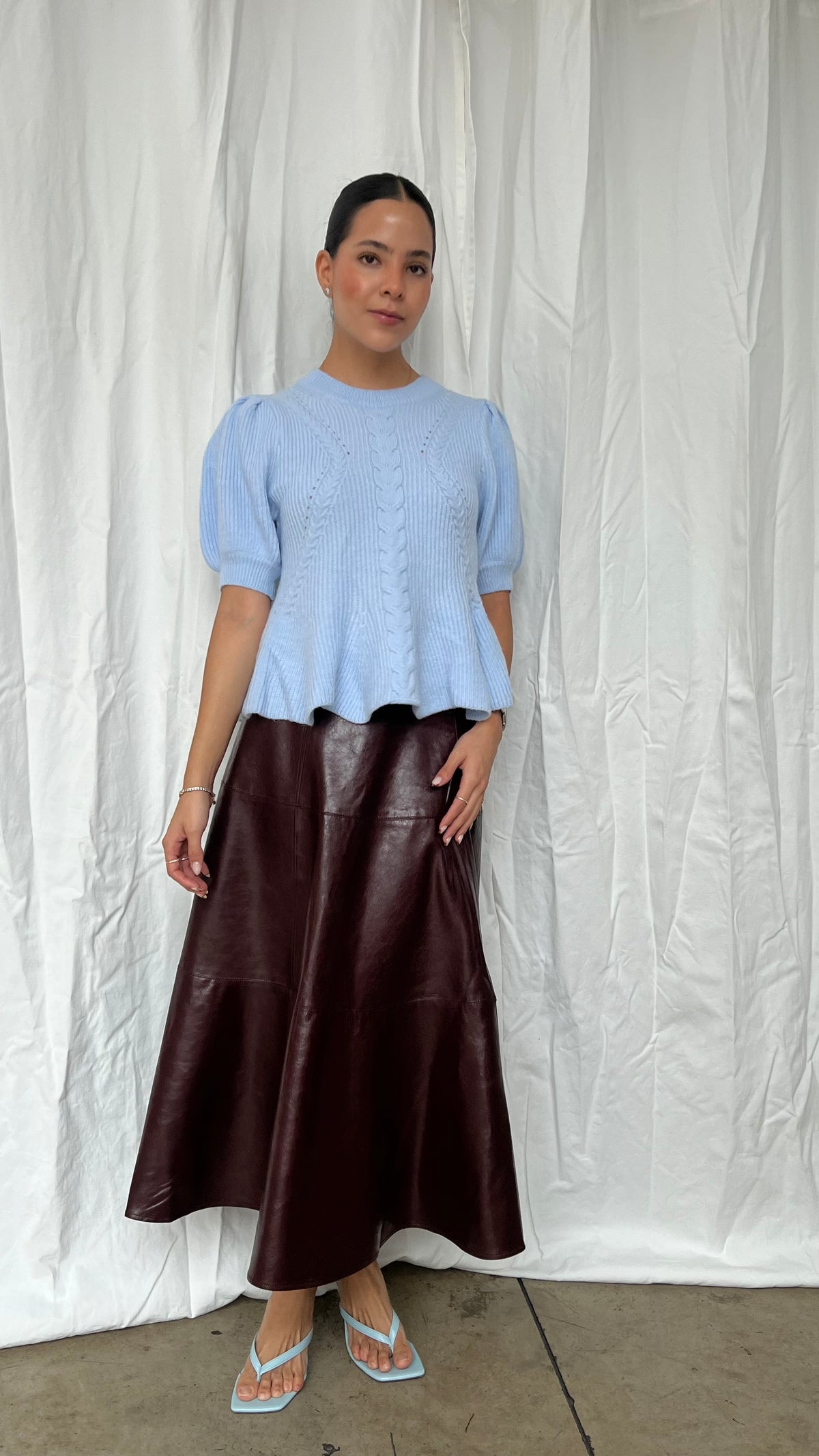 Blusa Chambray