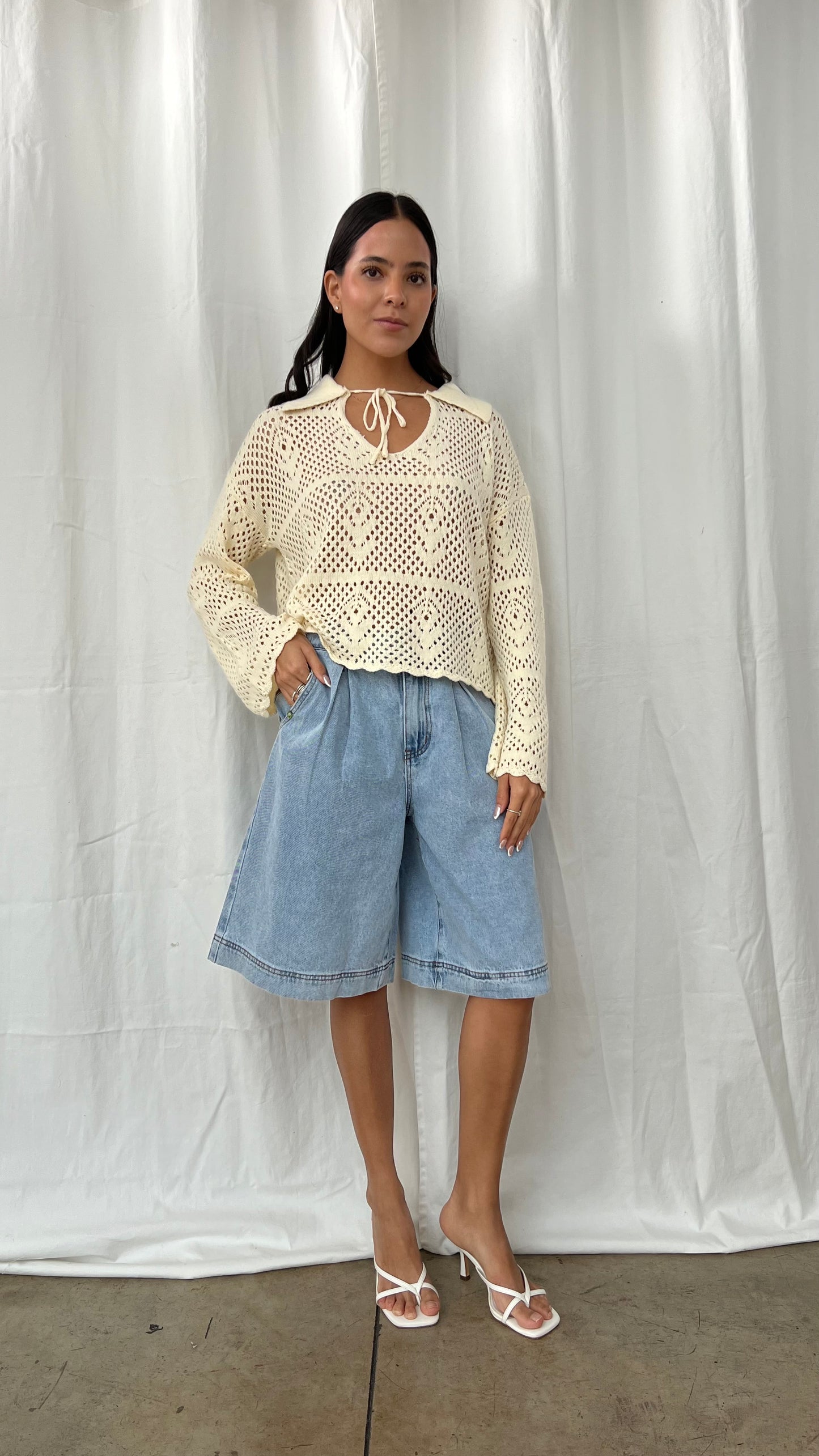 FRNCH Jersey creme