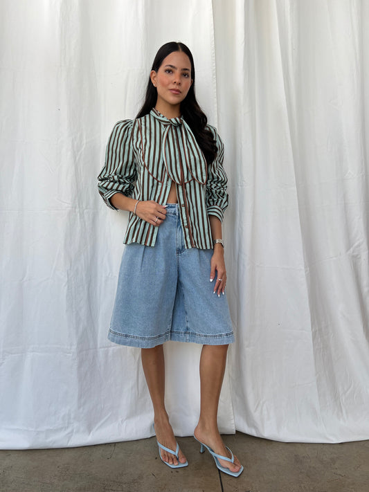 Blusa de rayas