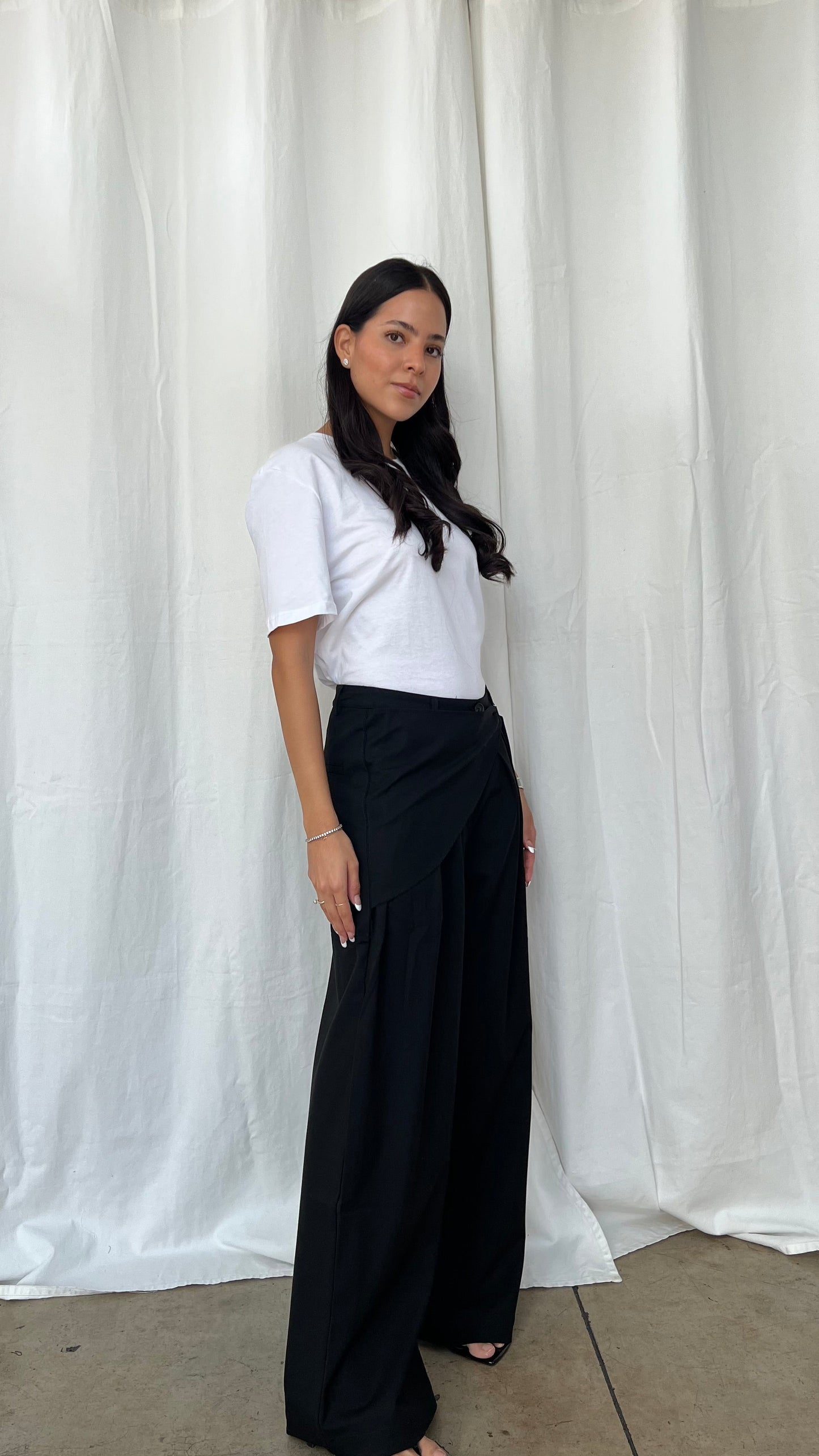 Falda pantalón negro