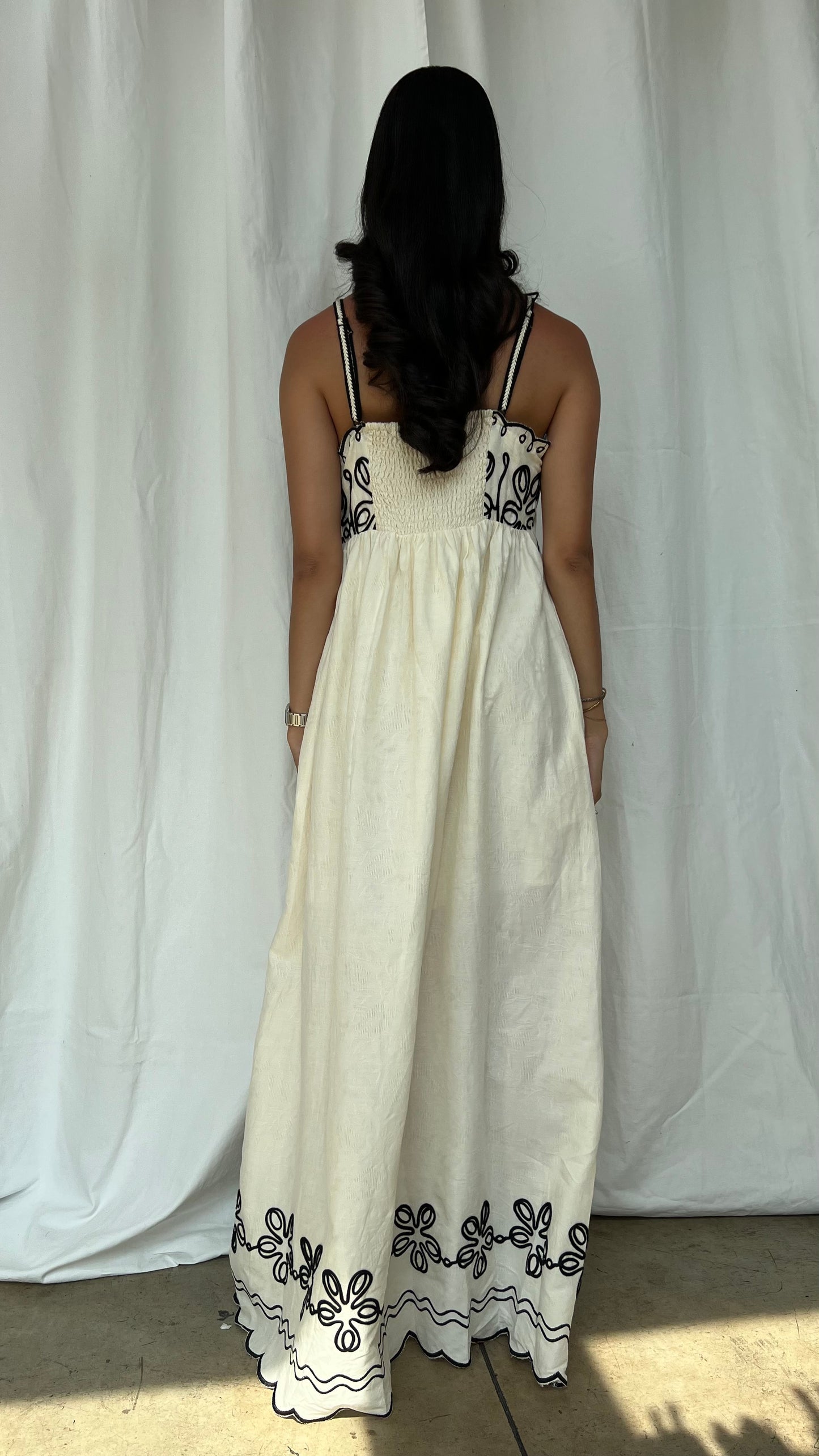 Vestido bordado
