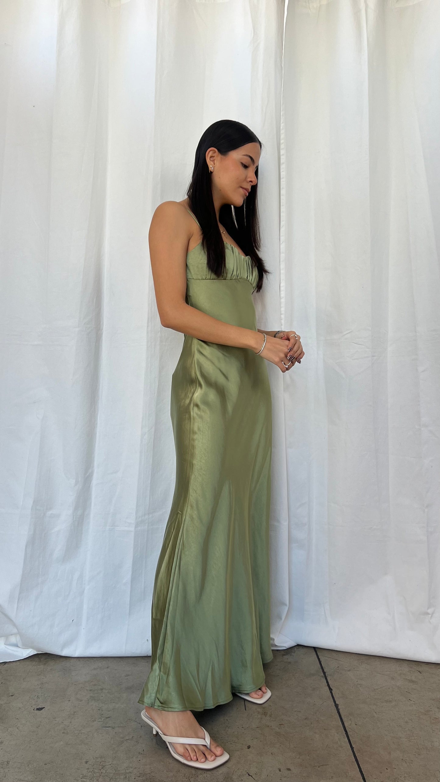 Vestido olive