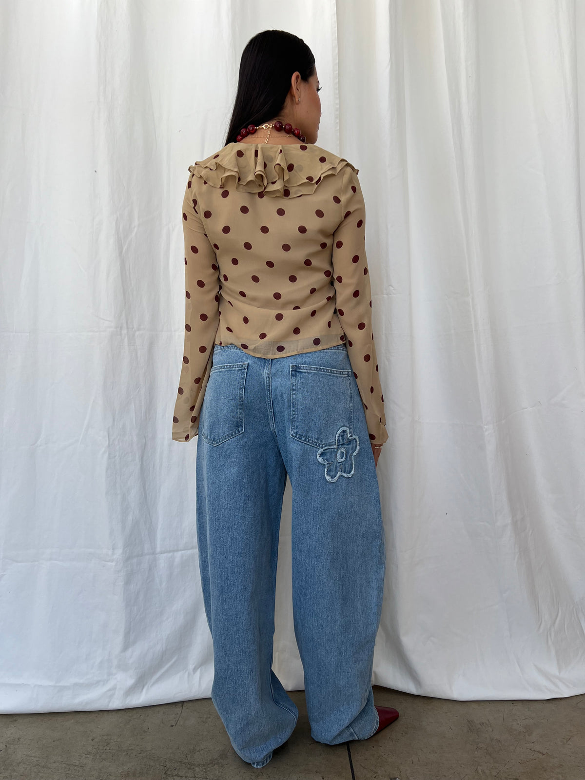 Jeans flores