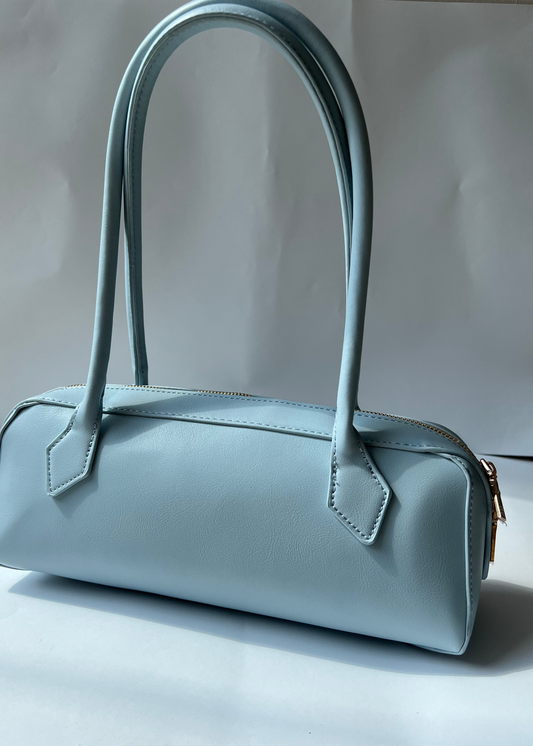 Bolsa Renata Baguette Color Baby Blue
