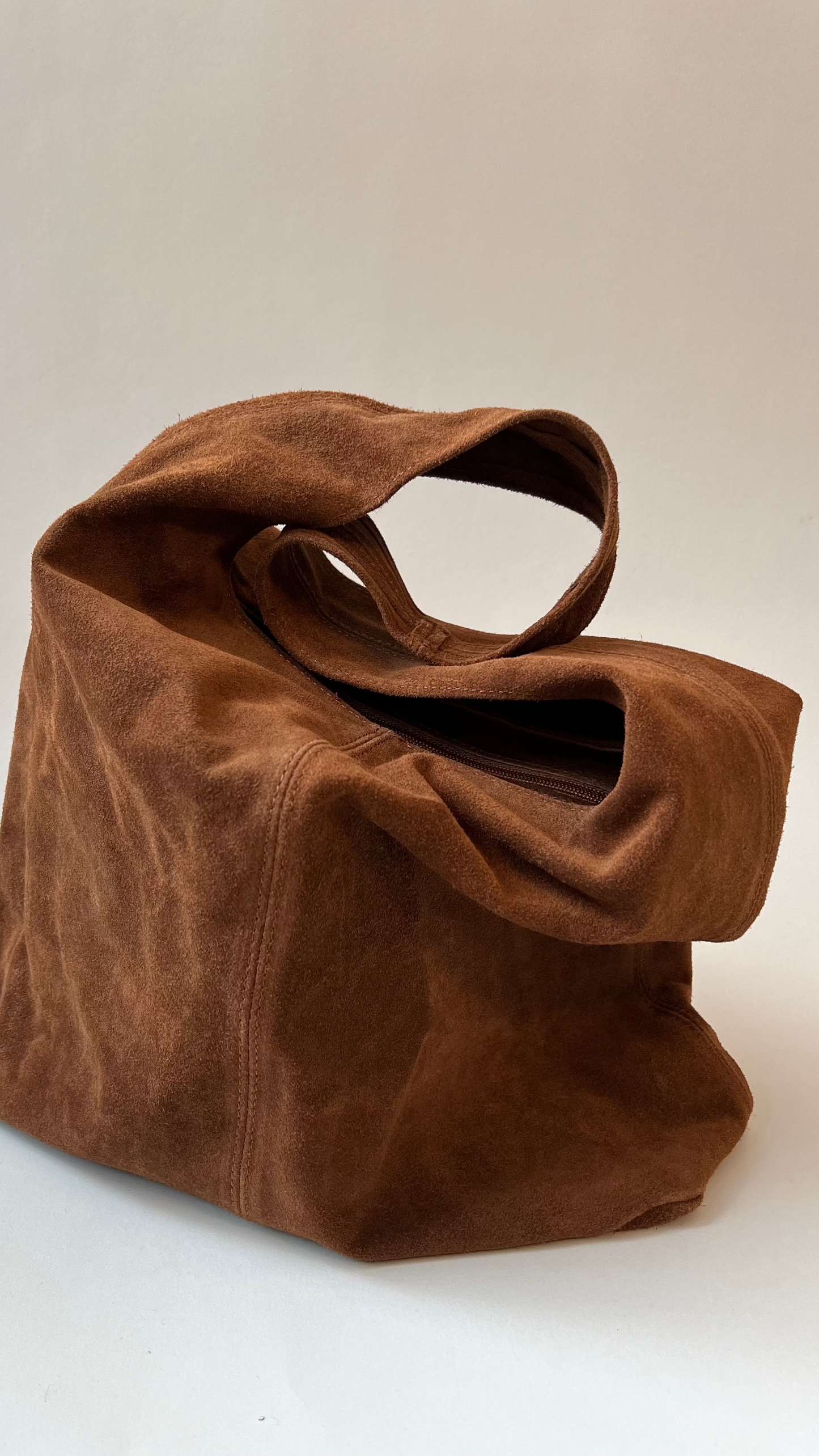 Tote bag montana camel 100% piel