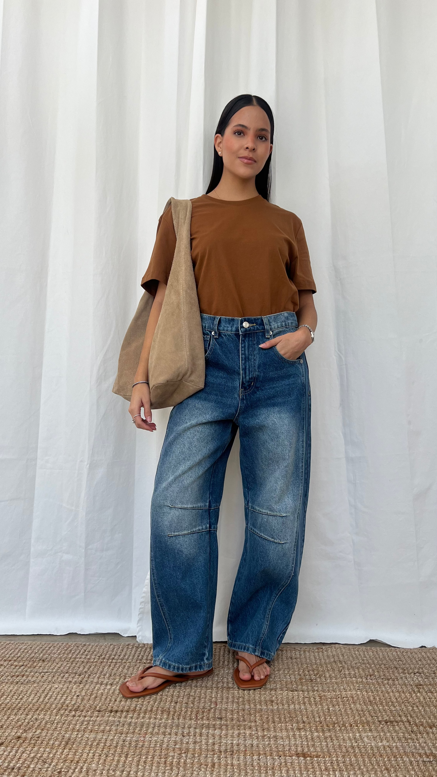 Camiseta Basica Brown