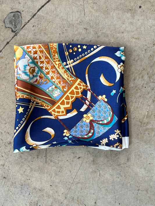 bandana color azul/amarillo
